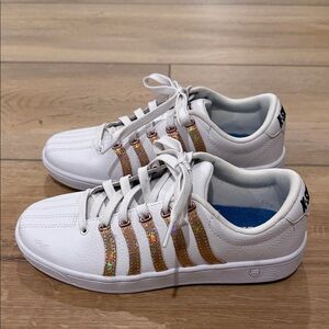 Women's White K Swiss Sneakers